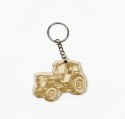 ...Brelok do kluczy TRAKTOR Ciągnik - Drewno Sklejka 3mm | Prezent Rolnik