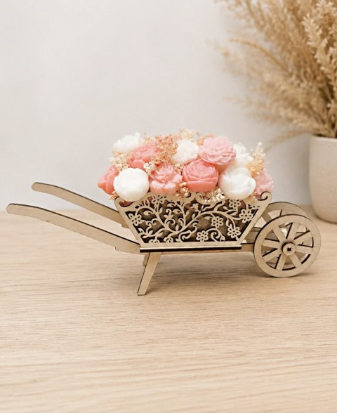 Bukiet mydlany kwiaty mydlane prezent dla kobiety mamy babci urodziny
